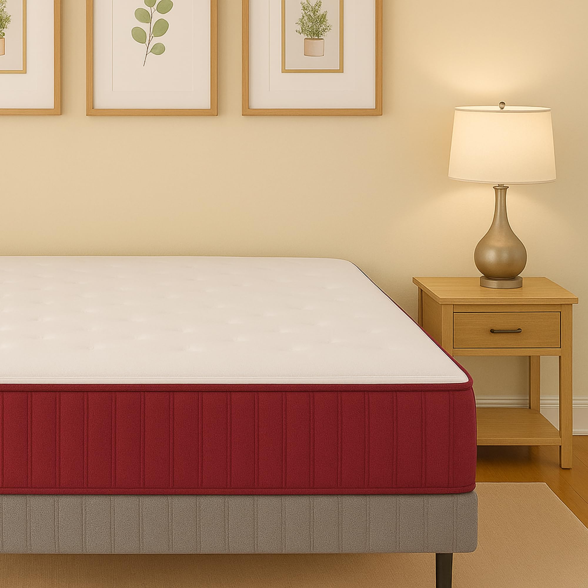 Baldiflex Emporio Materac Fuego 140 x 190cm Waterfoam i Memory H 21 cm Powłoka Przeciwroztocza