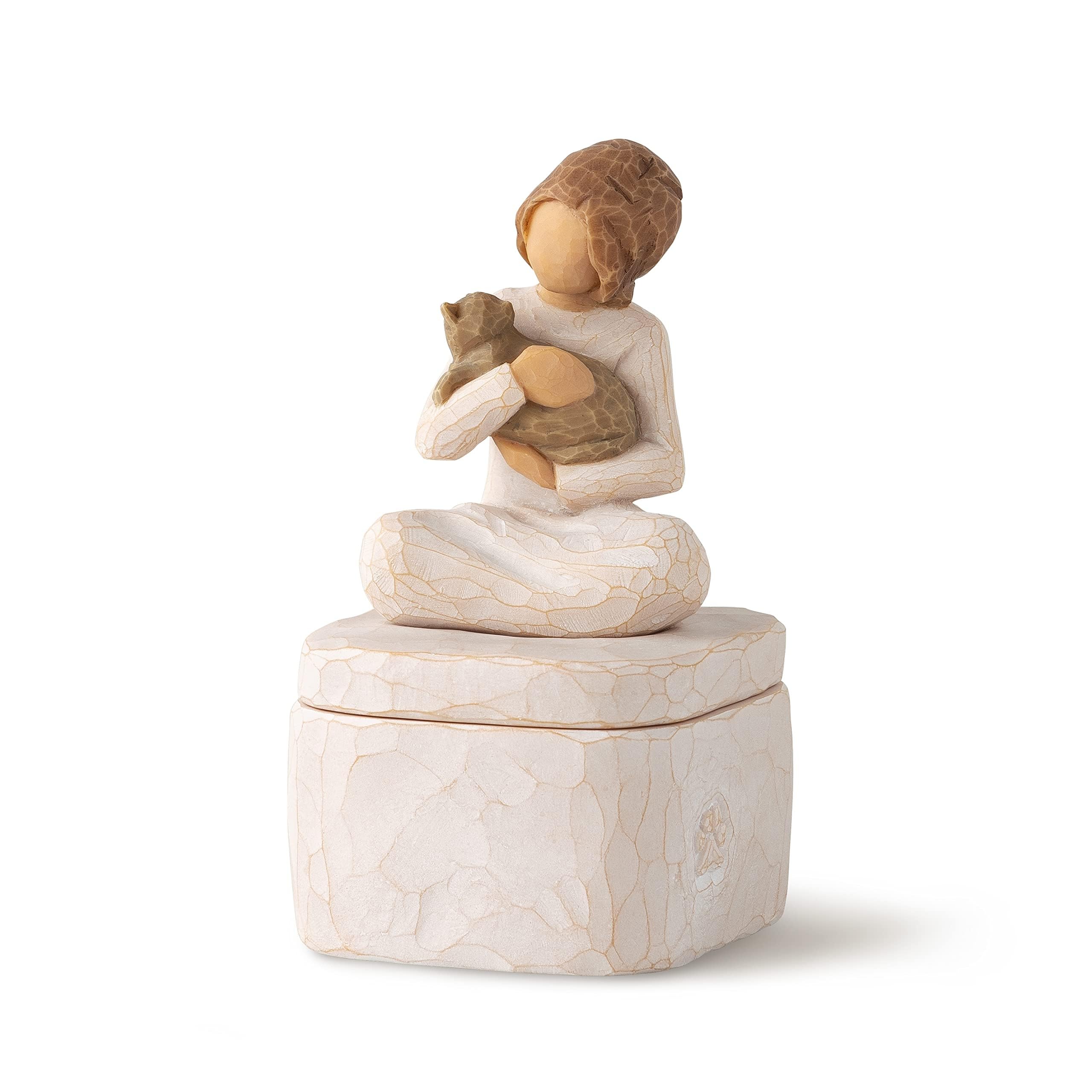 Willow Tree Keepsake Box - Hand-Painted Sculpture -5