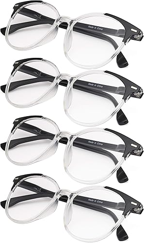 Miniatura 7 de Paquete de 4 elegantes lentes de lectura de gran tamaño para mujer