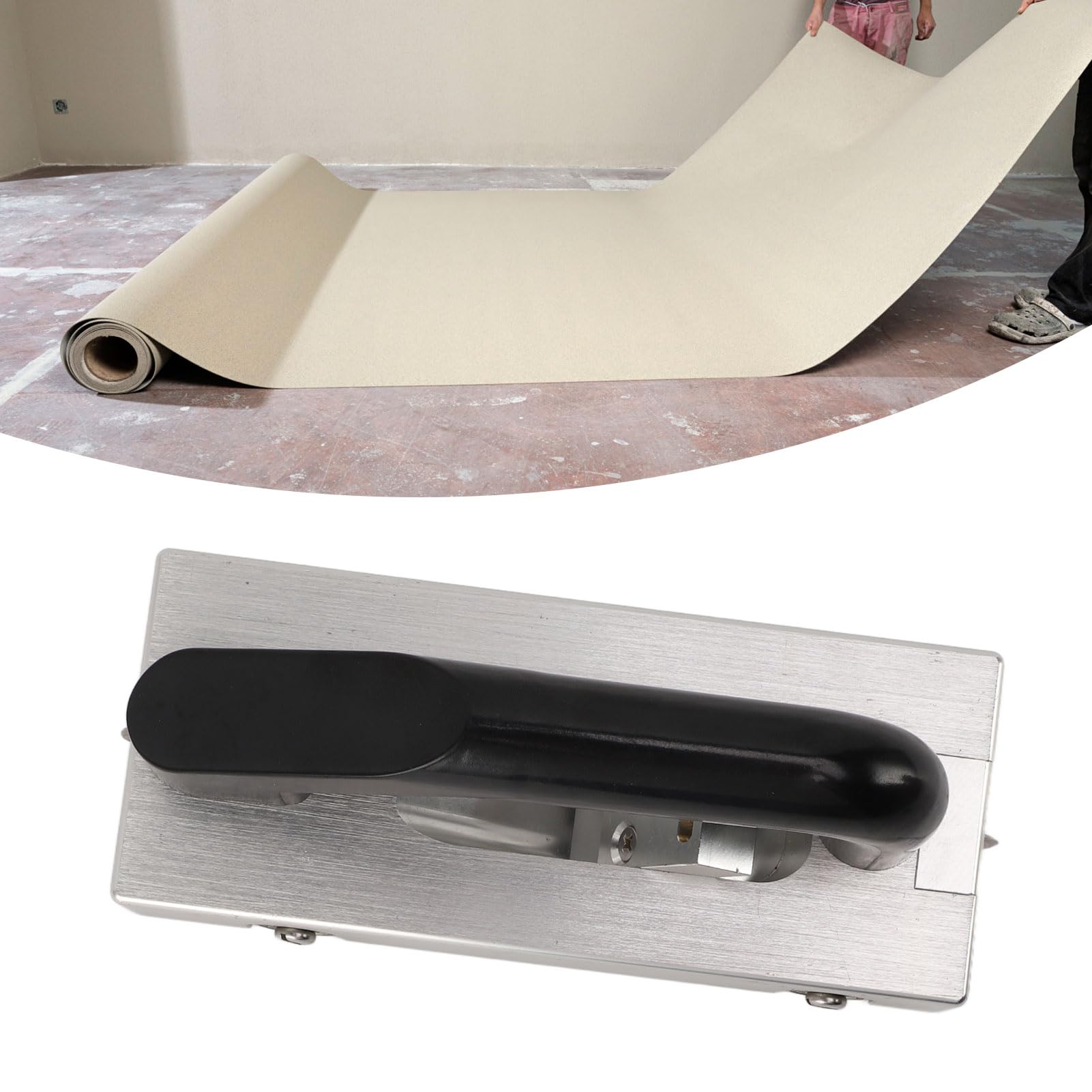 Rainureuse Manuelle de Sol en Alliage d'Aluminium, Coupe-Joint PVC avec Largeur Réglable 2-3mm, Kit de Soudage
