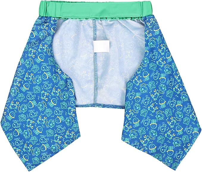 Traje de baño para perro HDE, talla S, criaturas marinas brillantes miniatura 4