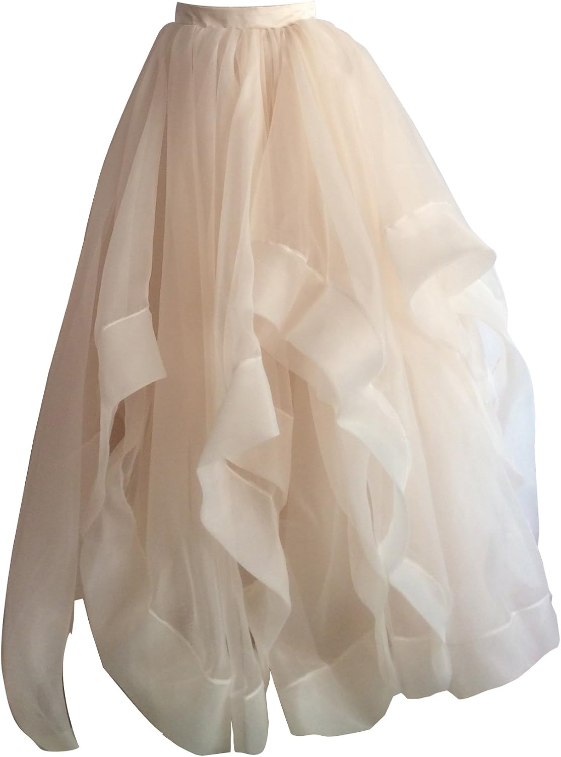 Women Wedding Party Organza Skirt Women Prom Skirt Bridesmaid Skirt