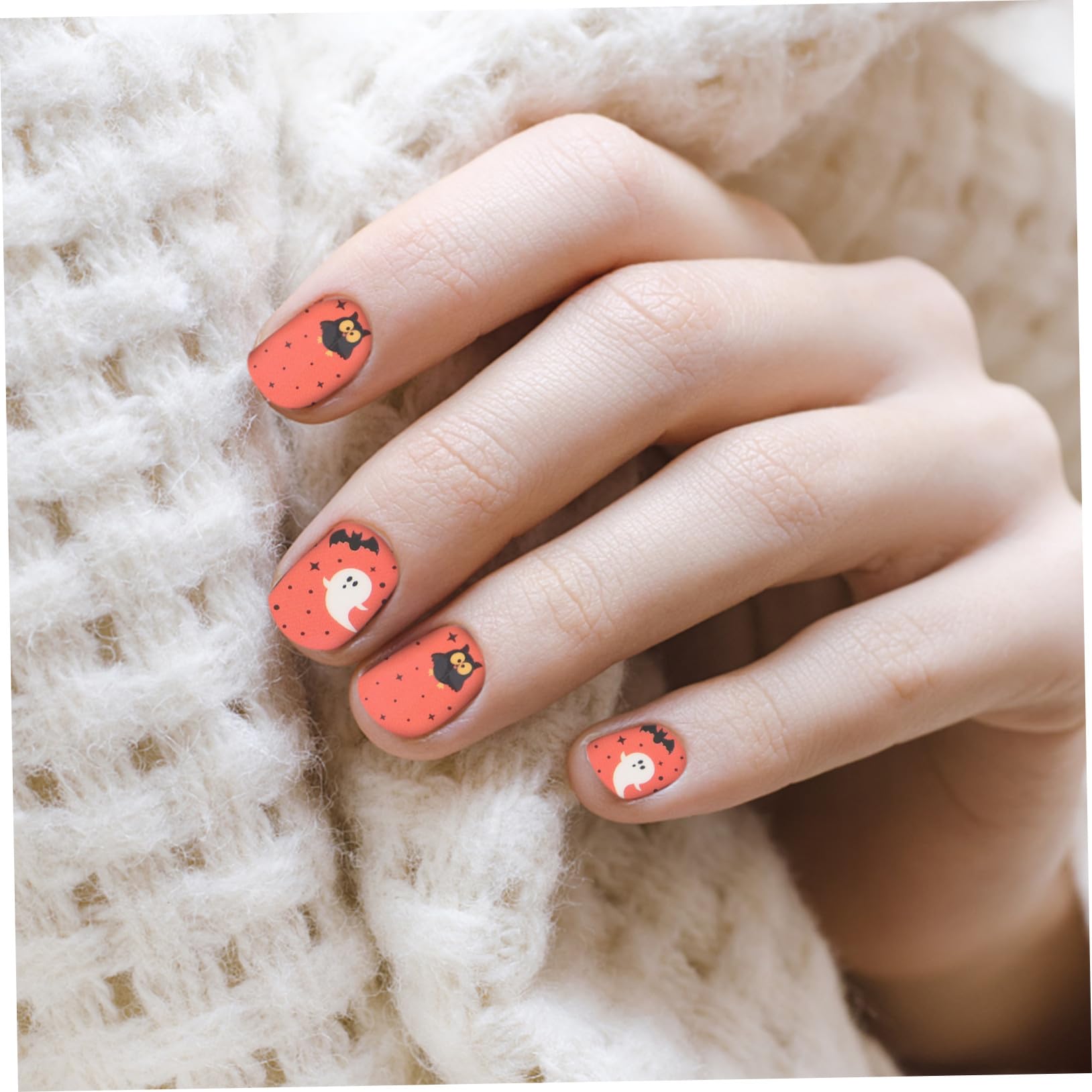 12 Hojas Pegatinas de Uñas Halloween Autoadhesivas Diseño Gótico Ultrafinas Decoración Manicure Gel Uñas Fiesta Temática