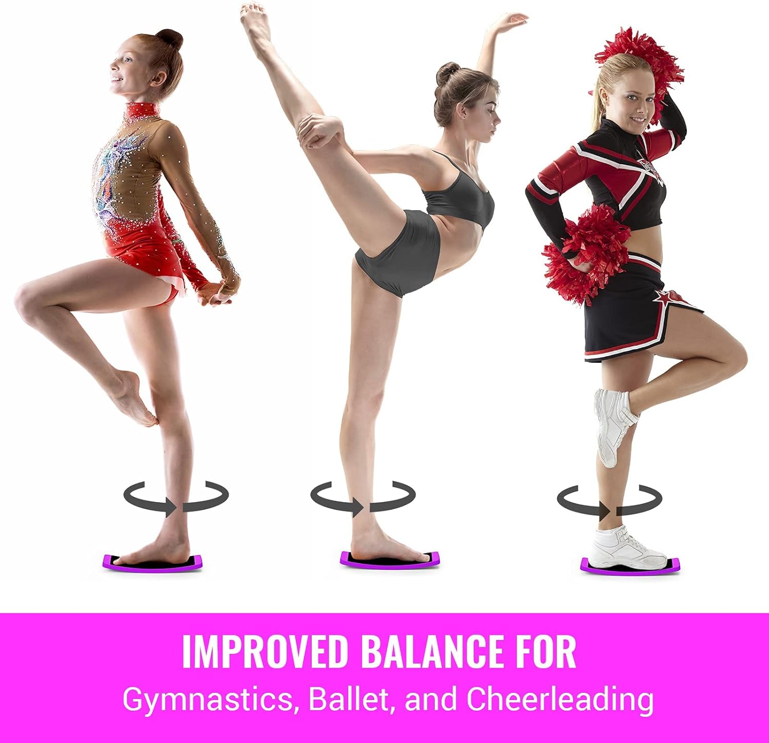Kinetic Bands All-Star Dance Kit - Leg Resistance Bands, Body Conditioning DVD for Dancers, Turning Board, Stretch Band, Flexibility Strap (Ages 13 and Over: Blue, Green, Orange, Red) : Sports & Outdoors