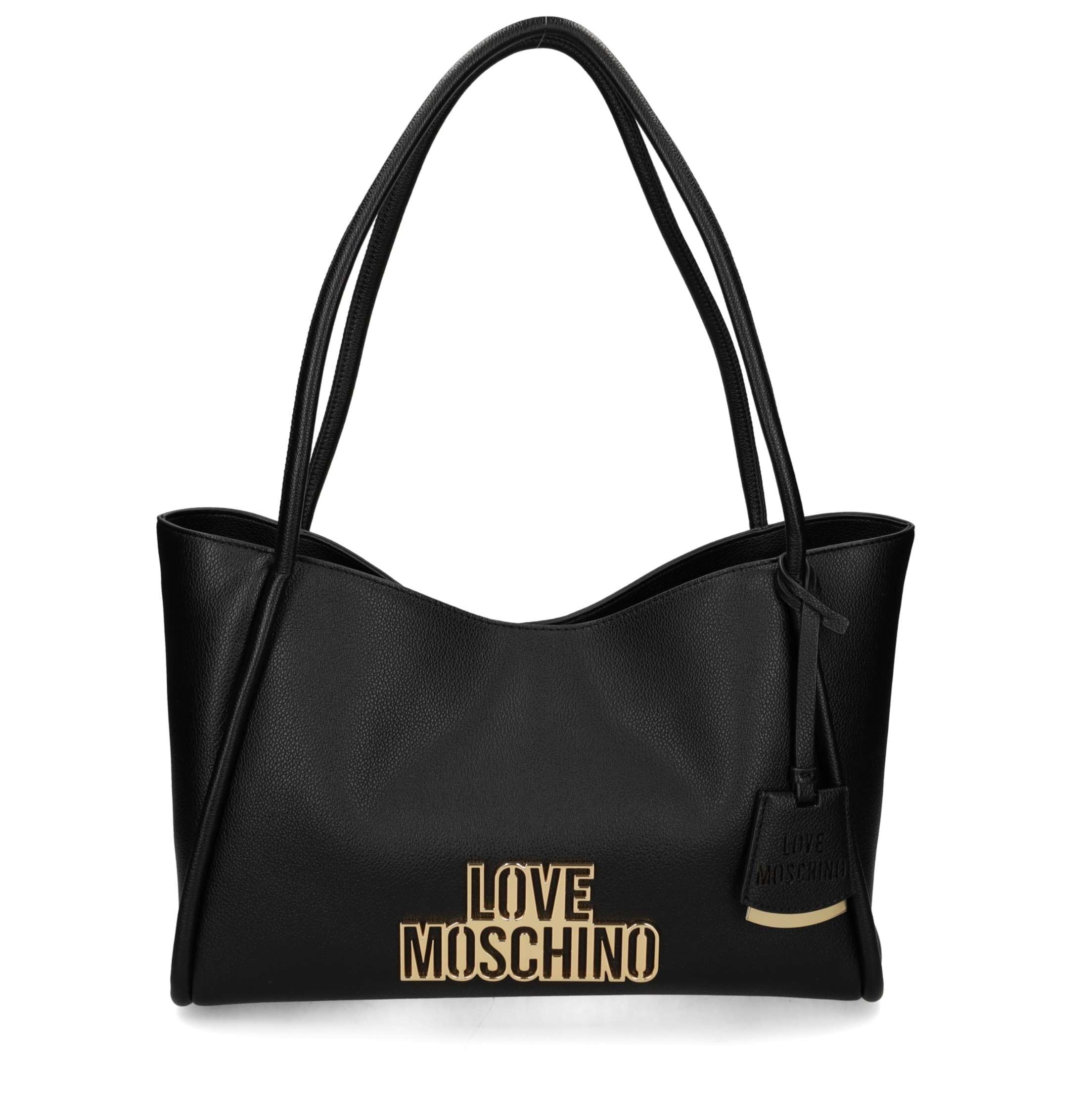 Love Moschino Damen Schwarz Schultertasche Einheitsgröße