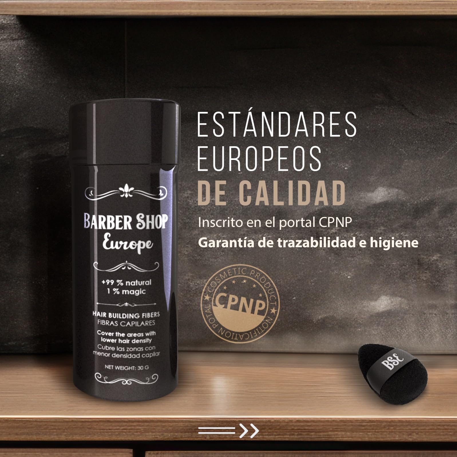 Fibras Capilares | Hair Fibers - Fibra Capilar Hombre y Mujer - Maquillaje Capilar de Microfibras Capilares para Disimular Calvicie - Voluminizador Cabello en Polvos Pelo Hombre