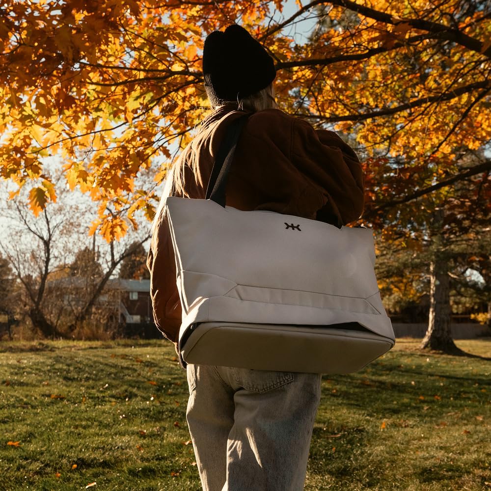 Knack Expandable Laptop Tote Alloy Gray - Image 2