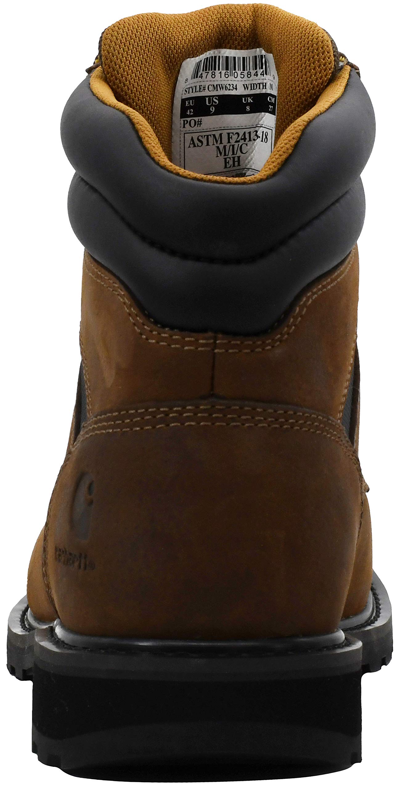 Carhartt Herren Traditional Welt 6" Steel Toe Work BootBau-Stiefel