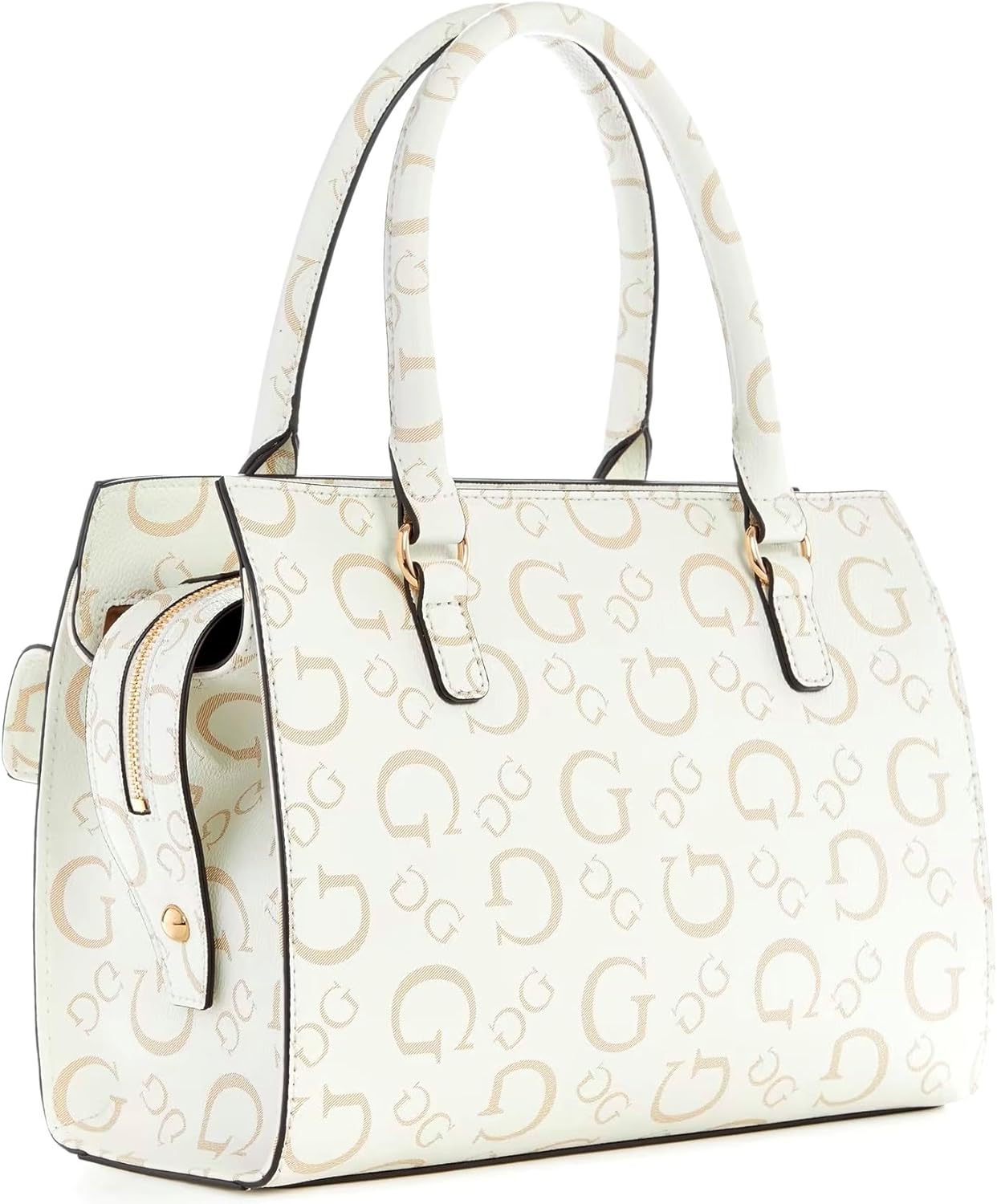 GUESS Factory Mandarina Logo Compartment Satchel