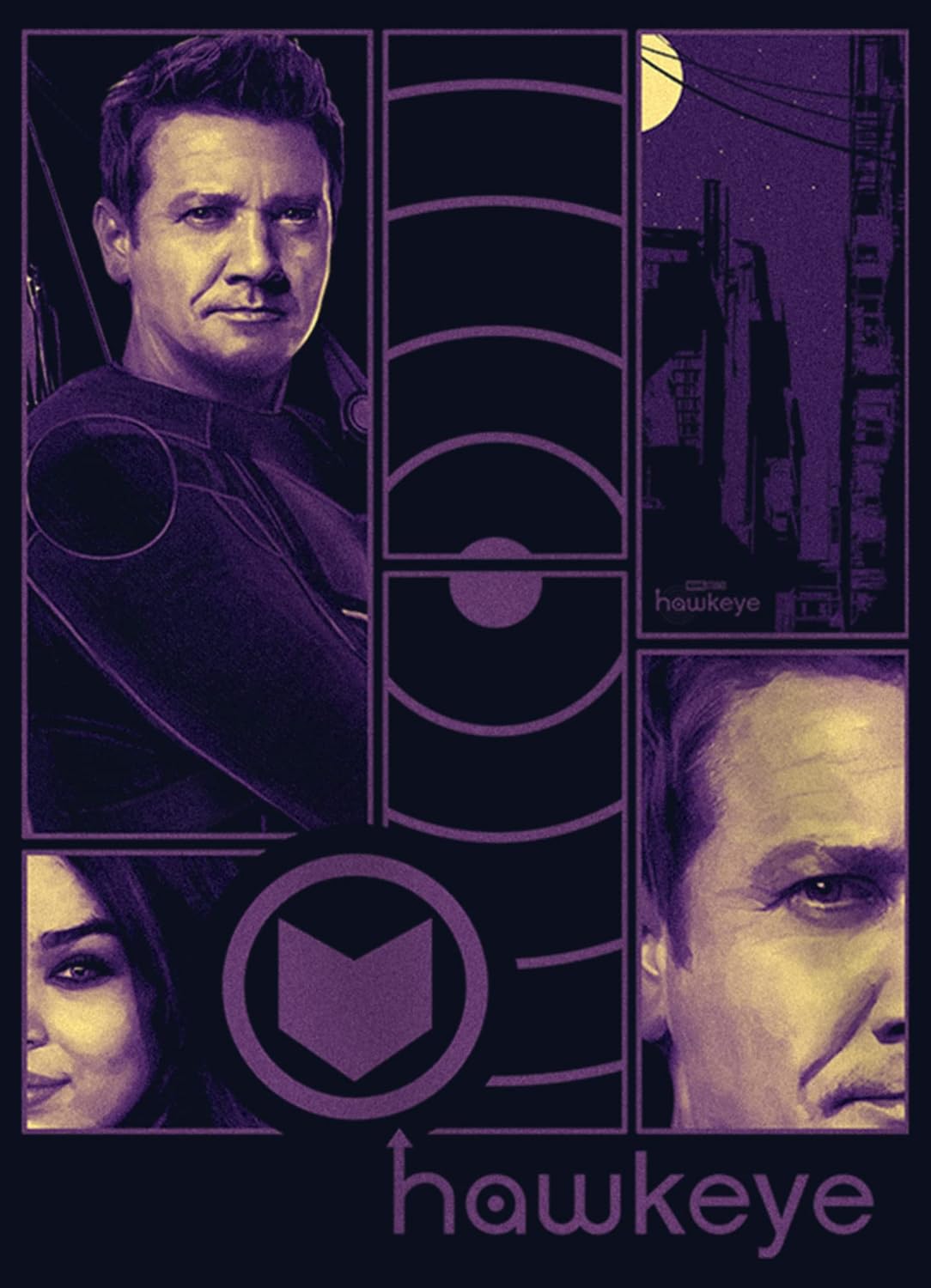 Fifth Sun Girl's Hawkeye Panel T-Shirt