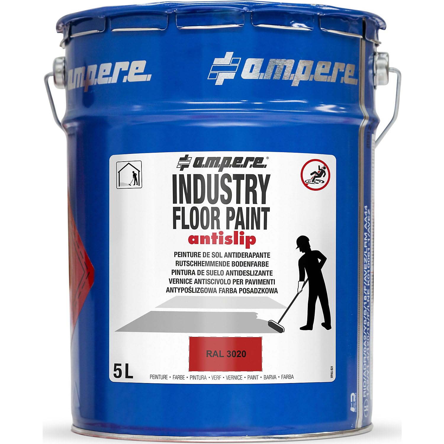 Ampere | Vernice per pavimenti Industry Floor Paint antislip®