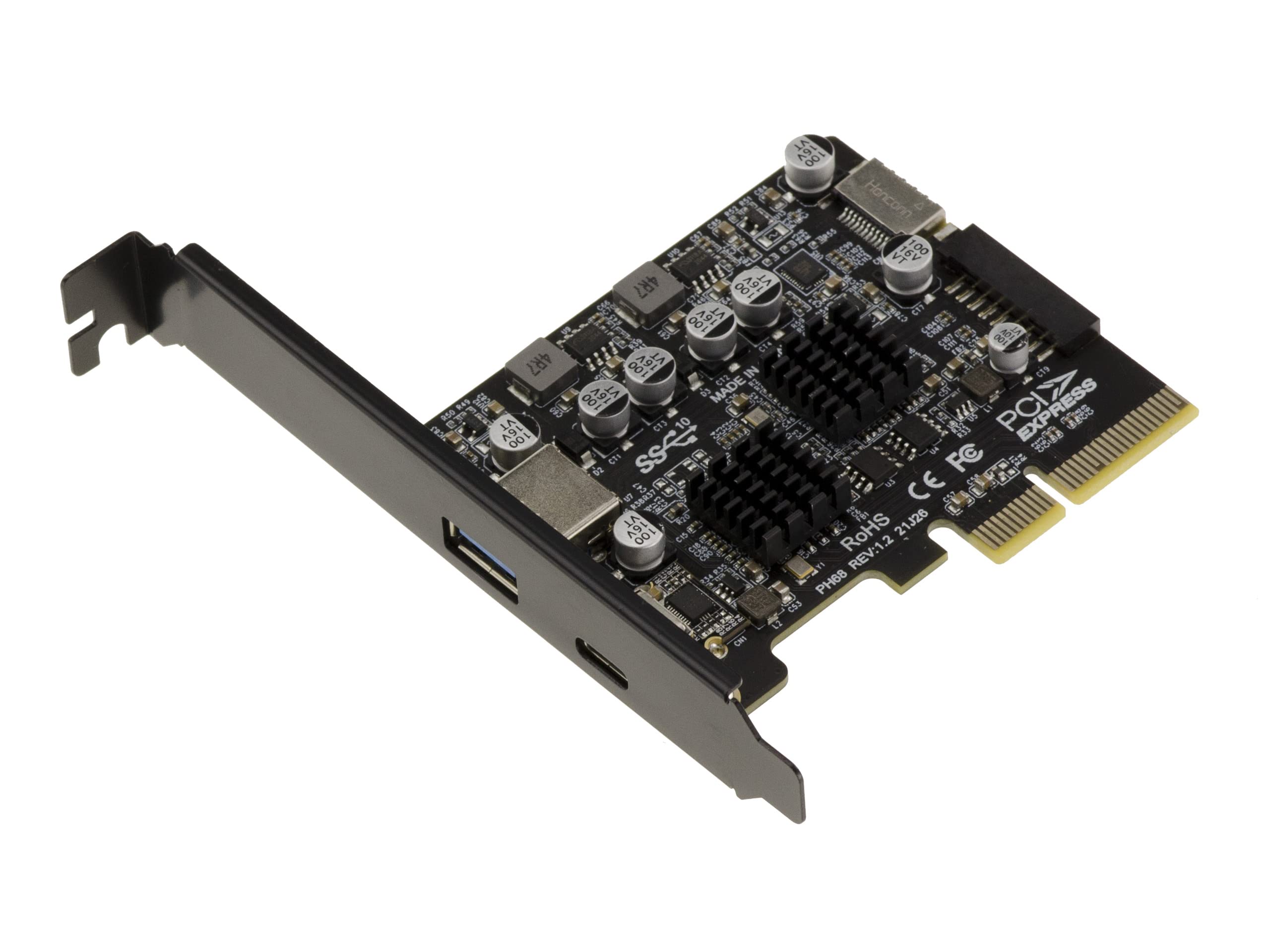 KALEA-INFORMATIQUE Carte PCIe USB 3.2 10G ASM3142