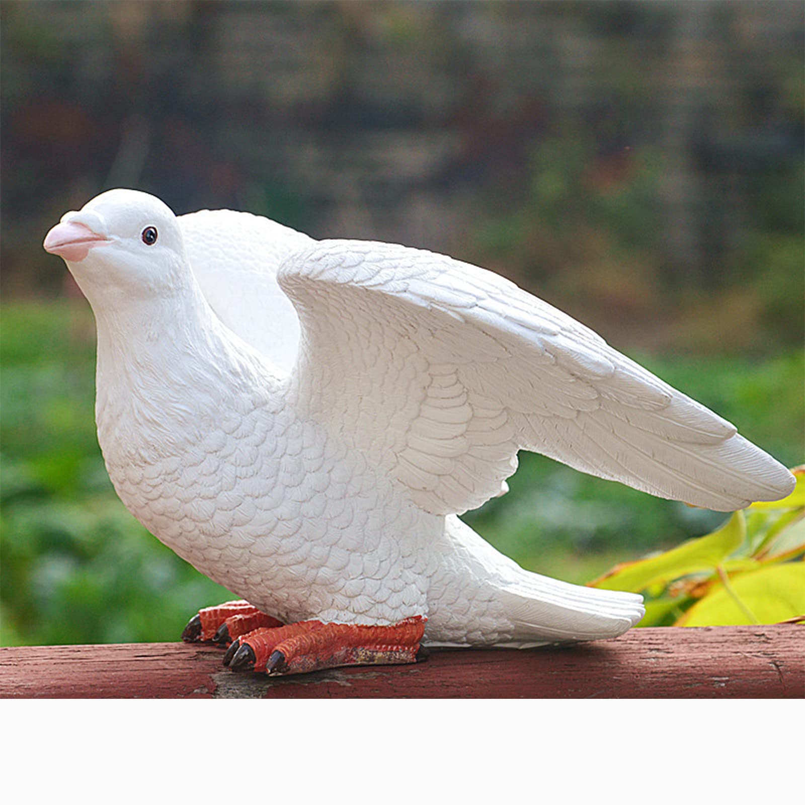 Amazon.co.jp: 鳥の置物 鳩 置物 動物オブジェ ハトの像 小さい