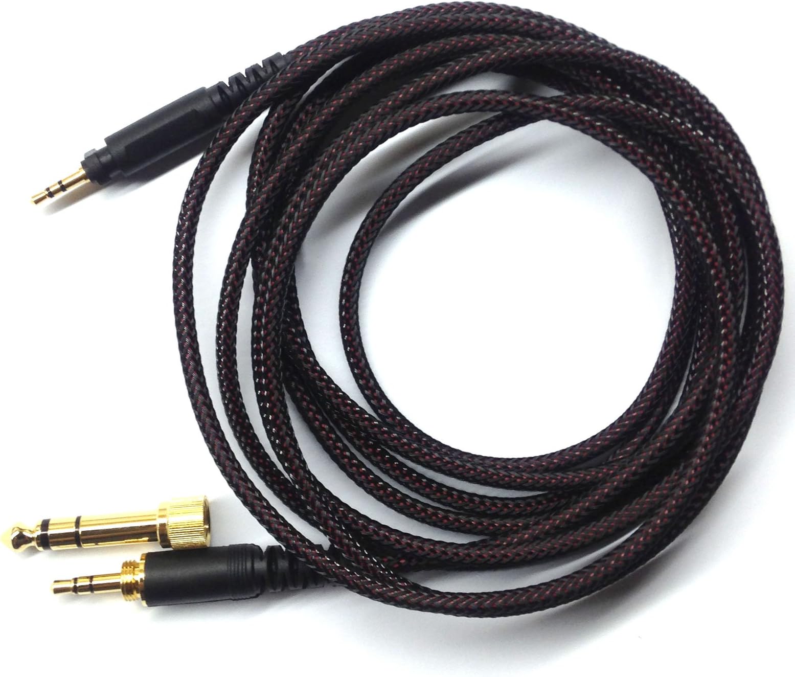 Replacement Cable for SHURE SRH840 SRH940 SRH440 SRH750DJ Headphones Braided Wire Audio Upgrade HiFi Stereo Cord 300cm/9ft