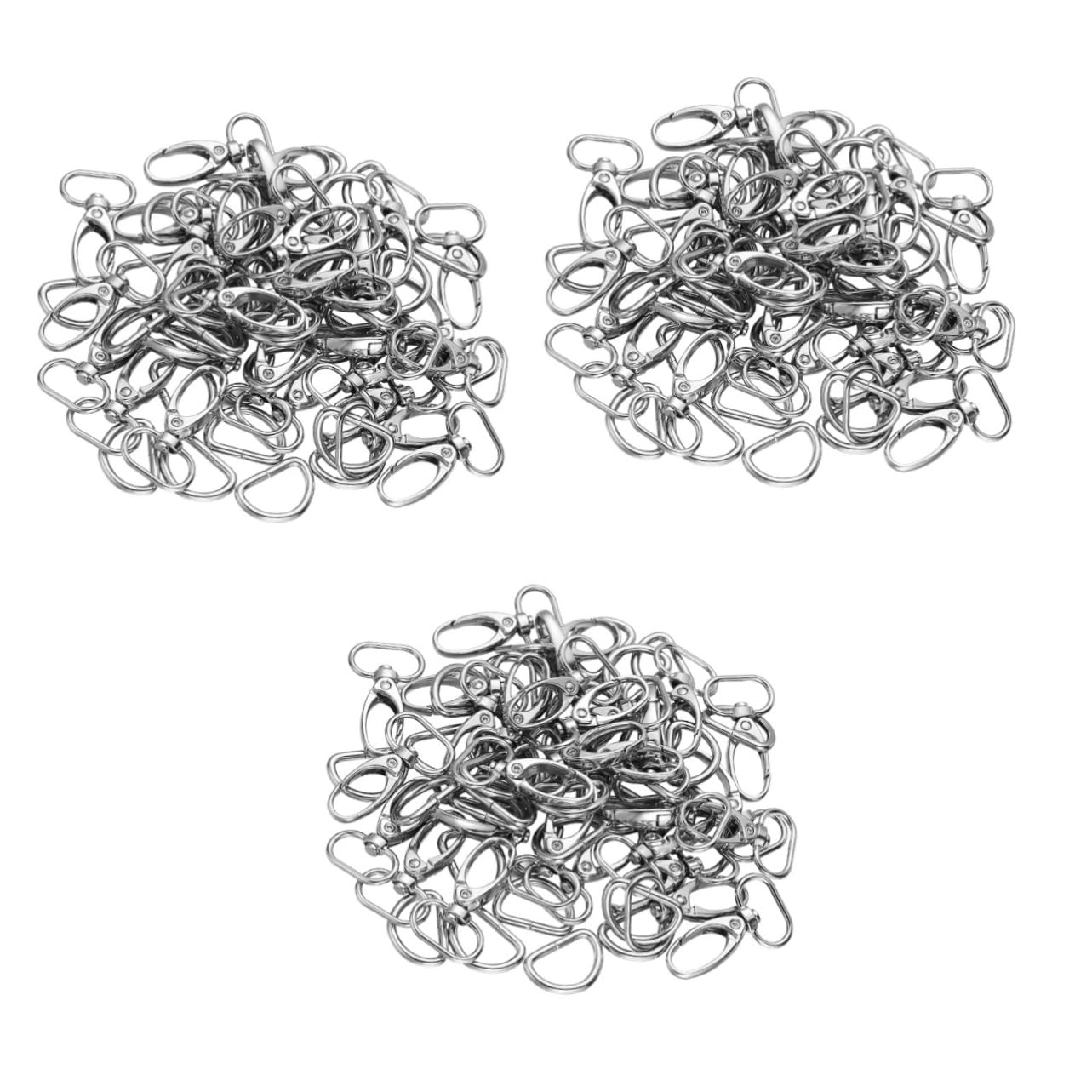 Mousquetons pour clés et sac à main - Boucle d'accès rapide en métal