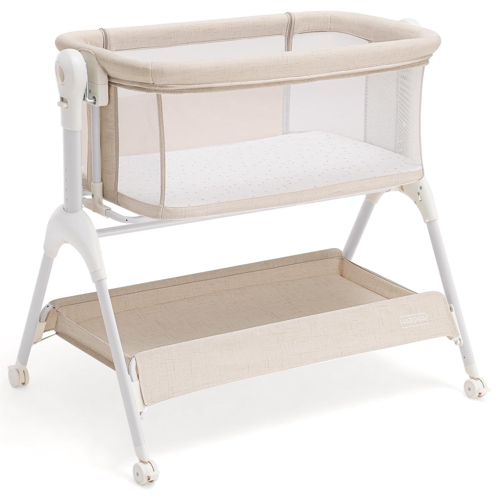 Amazon.com: HARPPA Cuddly Baby Bassinet Bedside Sleeper, 3