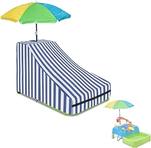 Kids Water Table Cover,Outdoor Heavy 600D Waterproof Anti-UV Dustproof...