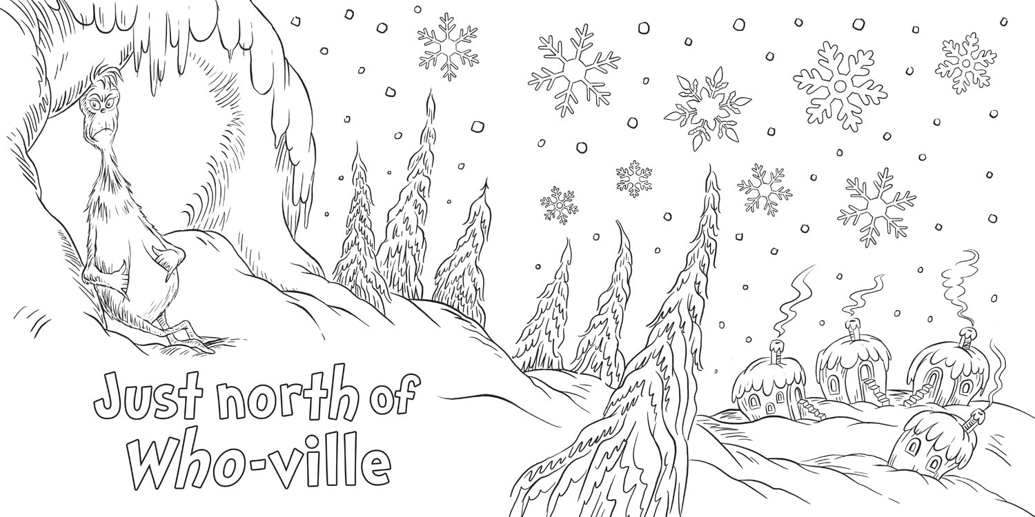 How the Grinch Stole Christmas! Colouring Book image 4