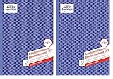 AVERY Zweckform 1773 Stunden-Nachweis (A4, selbstdurchschreibend, von Rechtsexperten geprüft, für Deutschland u. Österreich zur lückenlosen Arbeitszeiterfassung, 2x40 Blatt) weiß/gelb (Packung mit 2)