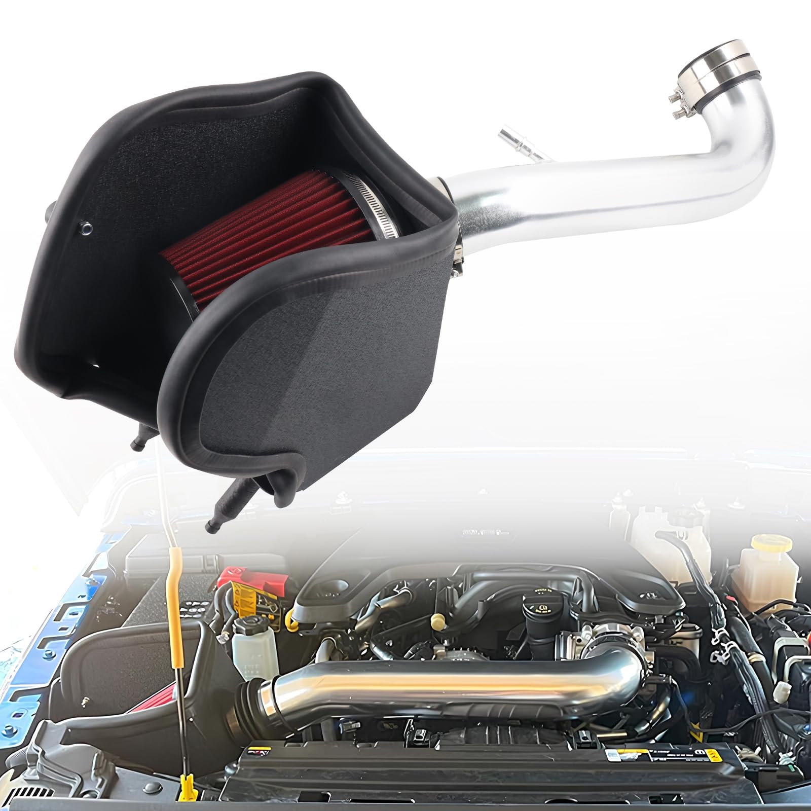 Cold Air Intake Kit with Heat Shield