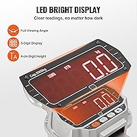 Vista 5 de VEVOR Báscula digital para grúa, 11000 lbs/5000 kg, báscula industrial resistente para colgar con control remoto, carcasa de aluminio fundido