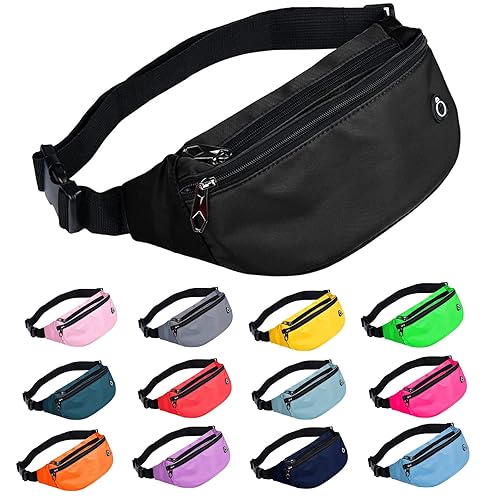 Fanny Pack for Men Women, Waterproof Sports Waist Bag Pack,