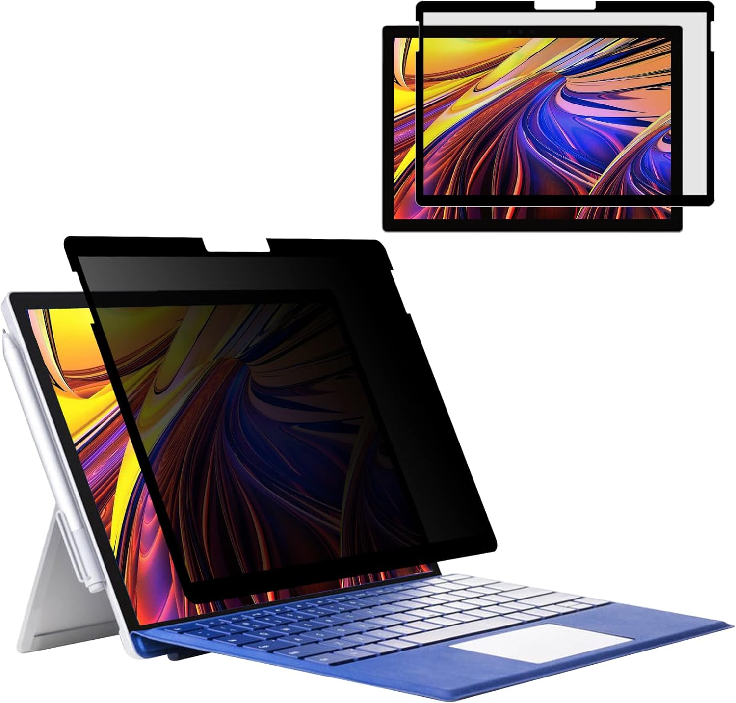 Halloive Surface laptop privacy screen protector 1/2/3/4 th