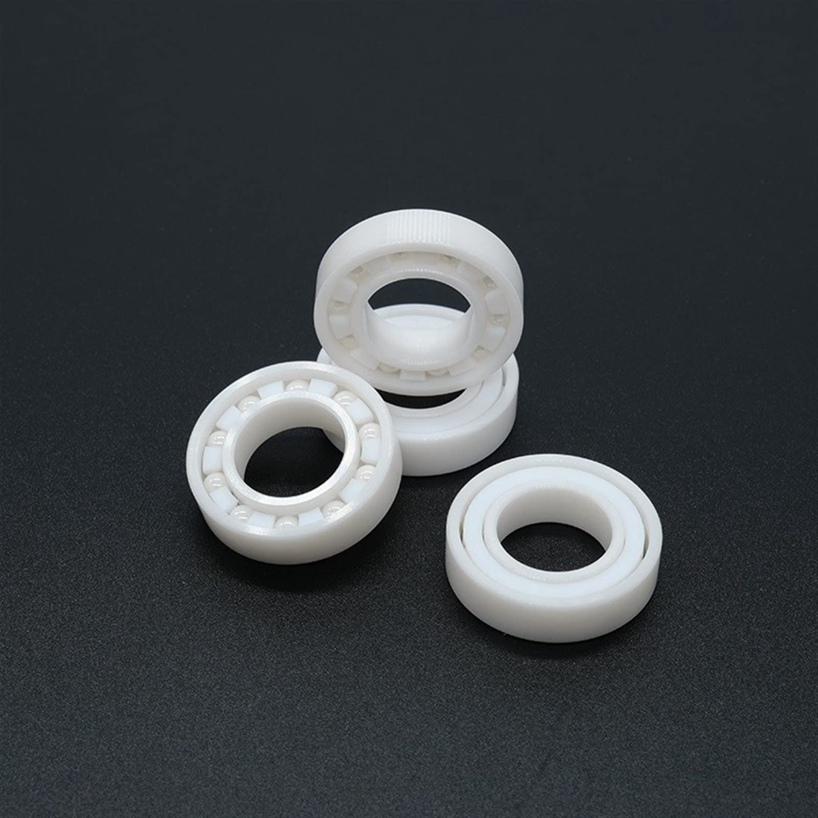 Roulement en céramique de zircone ZrO2, 1 pièce, 6900 6901 6902 6903 6904 6905 6906 6907 (Color : 6803 17x26x5, Size : 2RS - Double sealed)
