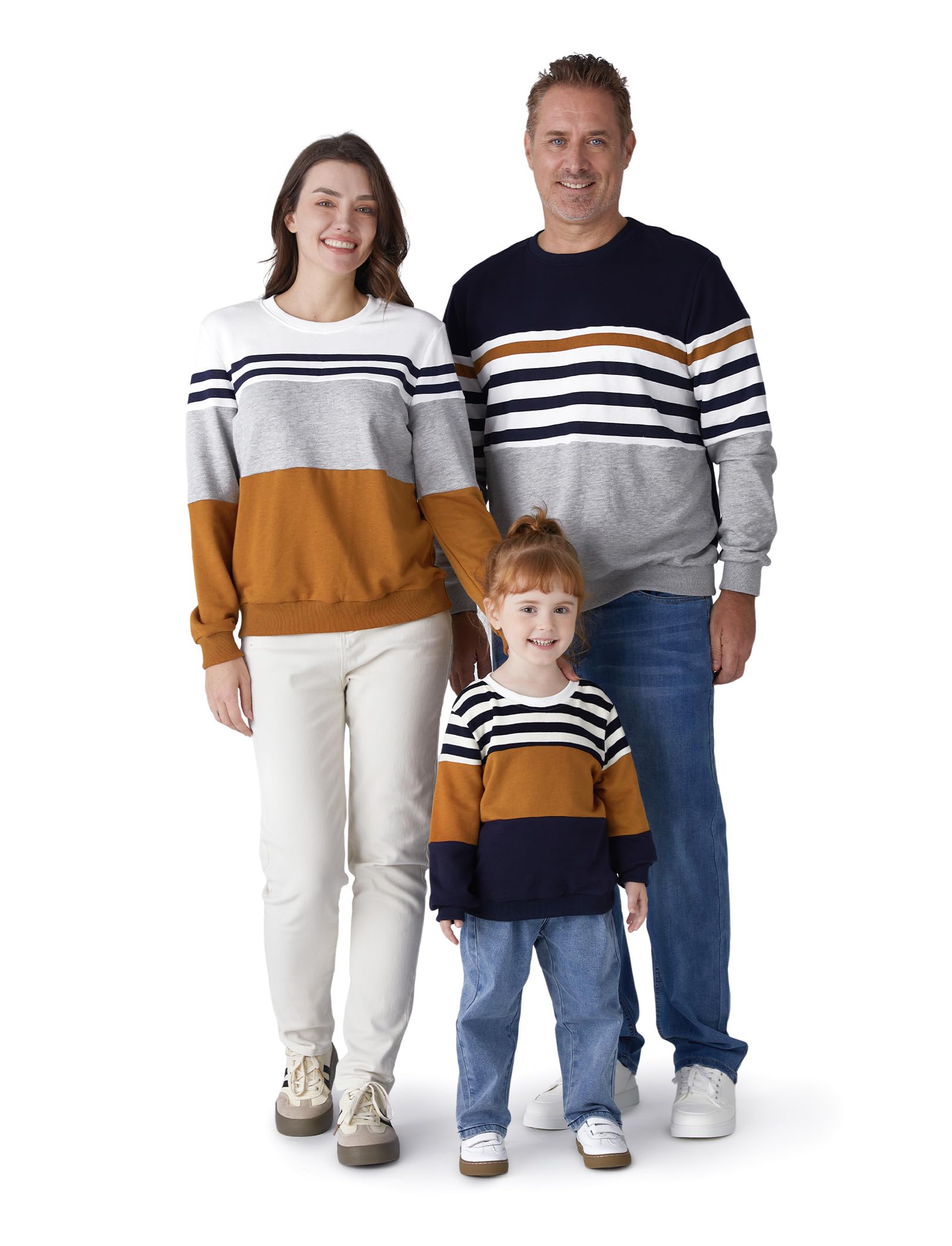 PATPAT Abito per la Famiglia, Abbigliamento Mamma e Figlia, Partnerlook Madre e Figlia, Magliette e T-Shirt, Rampicante per Bambini, Feste Viaggio, Riunioni Familiari, Costume Autunno Inverno