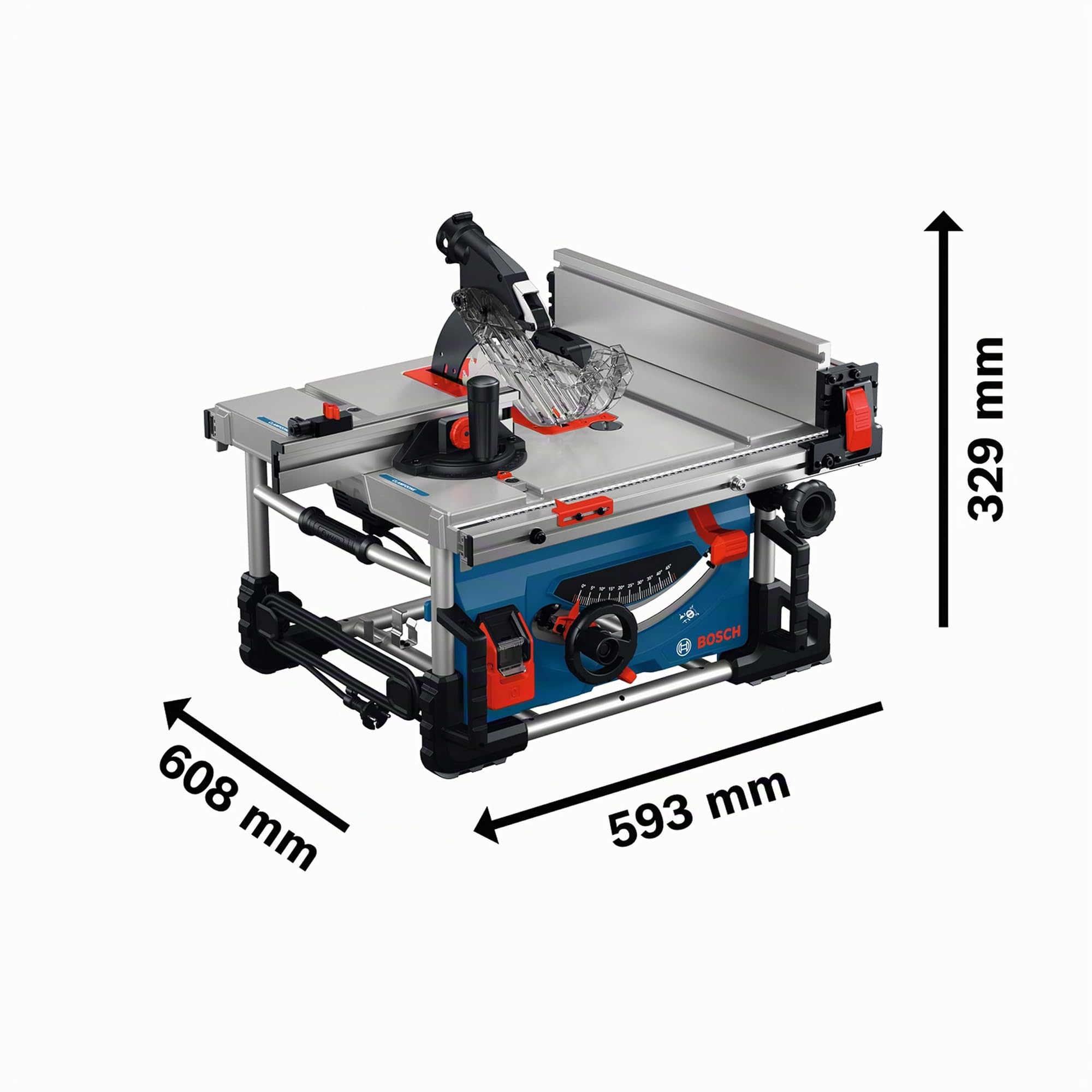 Bosch Professional Banco sega a filo GTS 70-216 (motore da 1.850 W, altezza di taglio 70 mm, capacità di taglio 635 mm)