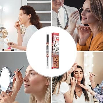 Microblade Eyebrow Pencil Waterproof - Double Ended Eyebrow Pencil and Waterproof Colored Gel, Waterproof Microblade Eyebrow Pencil, Natural Eyebrow Pencil for Filling