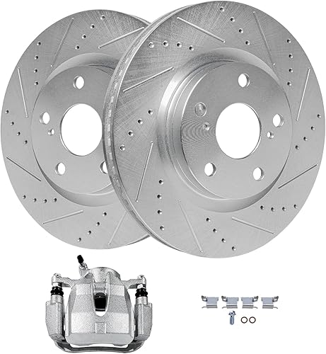 Miniatura 65 de Detroit Axle - Rotores de freno traseros para Ford F-150 Lobo 2012, 2013, 2014, 2015, 2016, 2017, 2018, 2019, 2020, Ford F-150 Lobo, Rotores