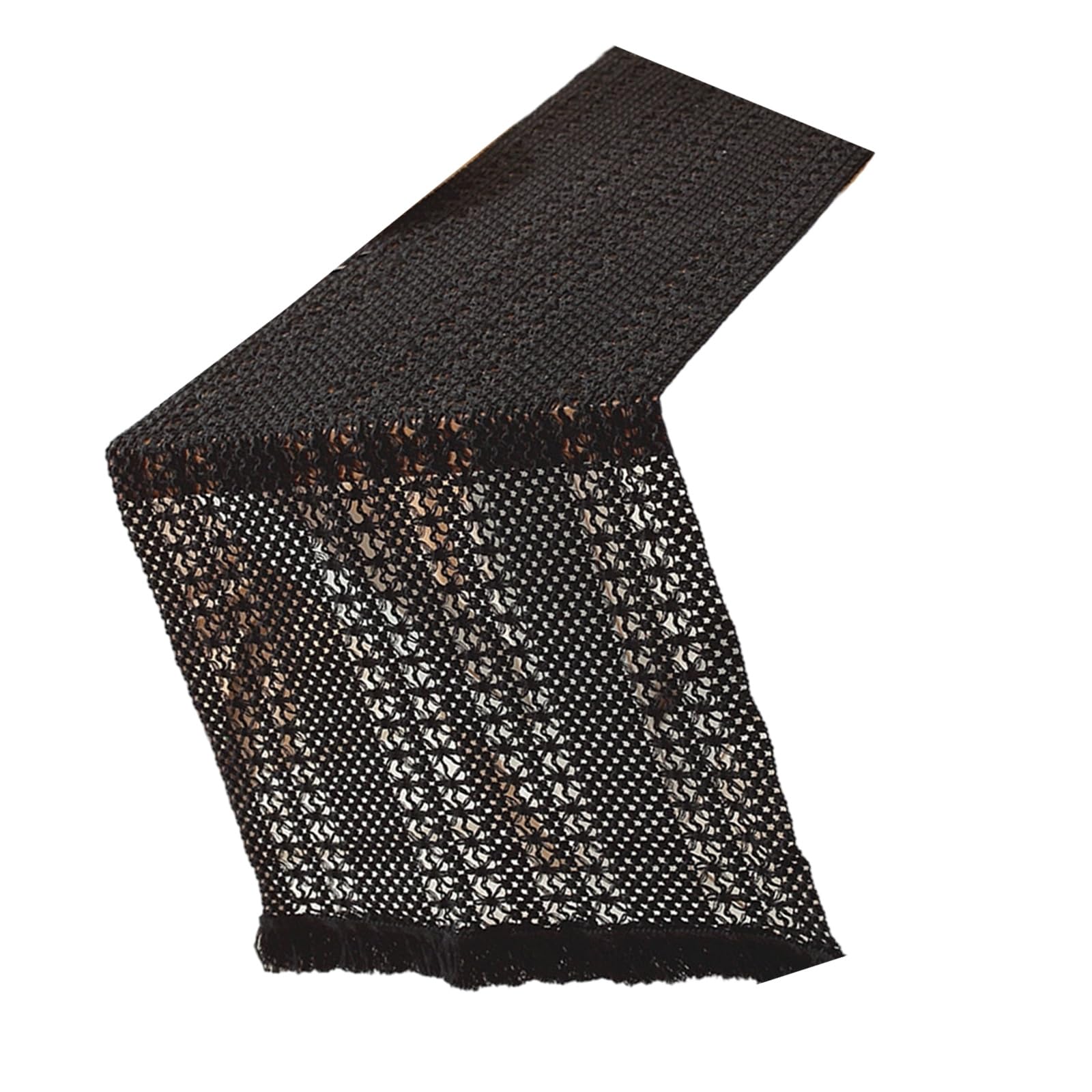 Jazuaiao Table Runner 180cm Lace Designs Spill Resistant Easy Washing for Family Gatherings Daily Meals Dining Table Decoration