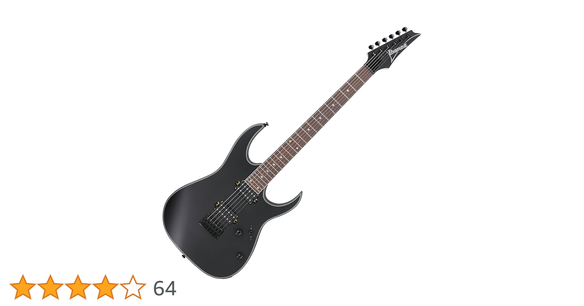 teling Ibanez ( アイバニーズ ) RG421EX BKF Ibanez RG Standard RG421EX-BKF (Black Flat)｜ミュージック