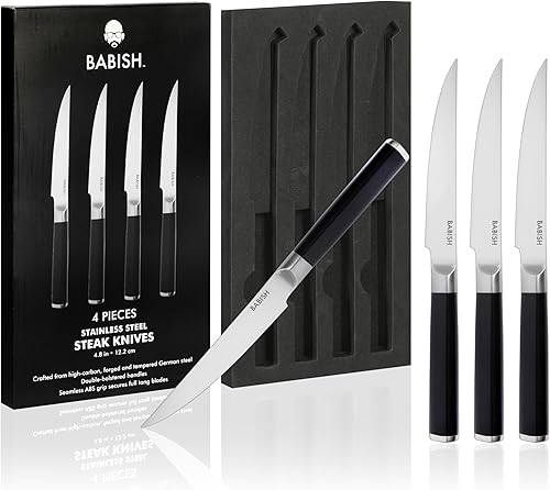 Miniatura 18 de Babish Tijeras de Cocina Multiusos Extra Resistentes, Tijeras de Acero Inoxidable Duradero con Hoja de 4 Pulgadas, Negro Tijeras de cocina - Acero