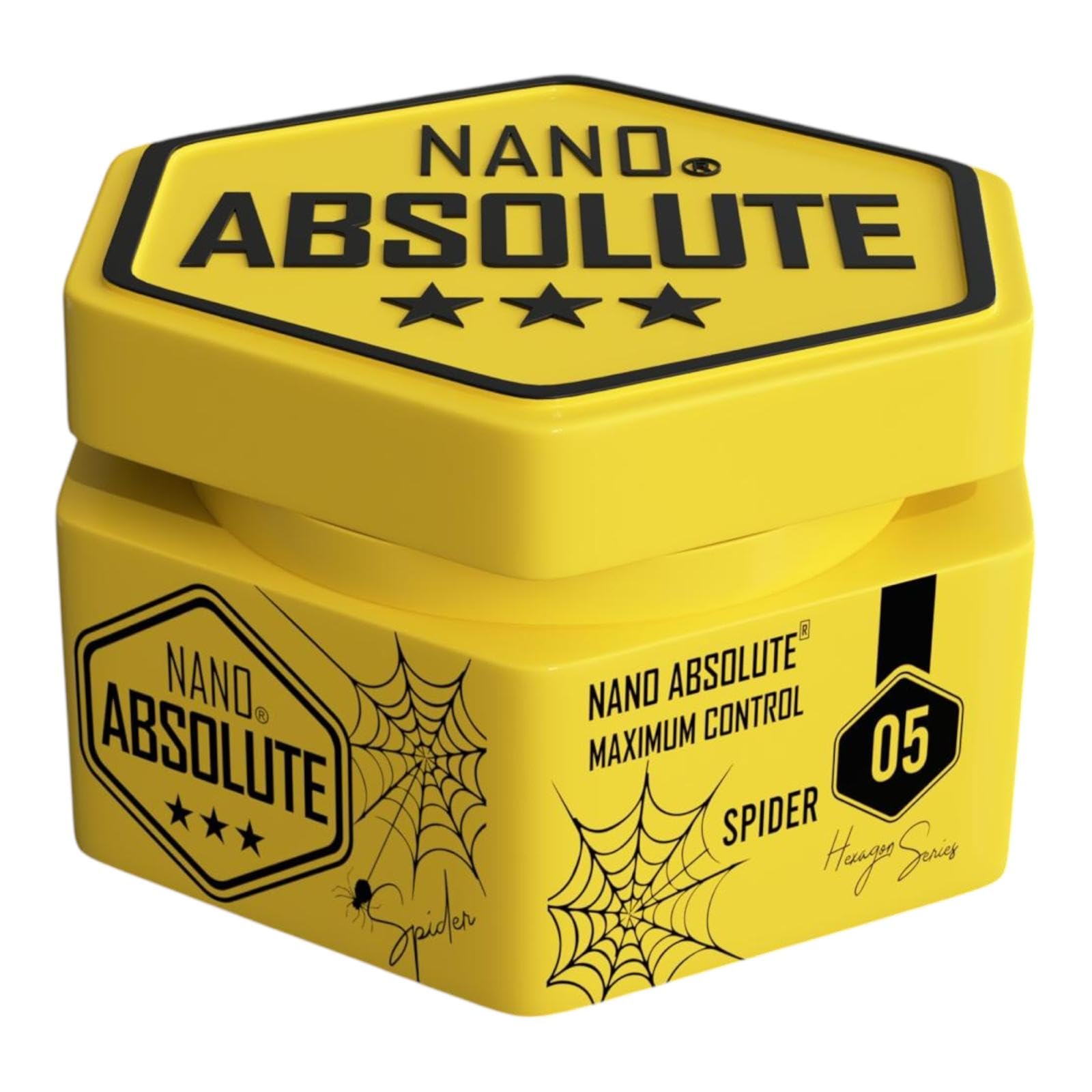 Nano Absolute Hair Styling Aqua Wax No.5 Yellow Spider, 140 ml (Pack of 1)