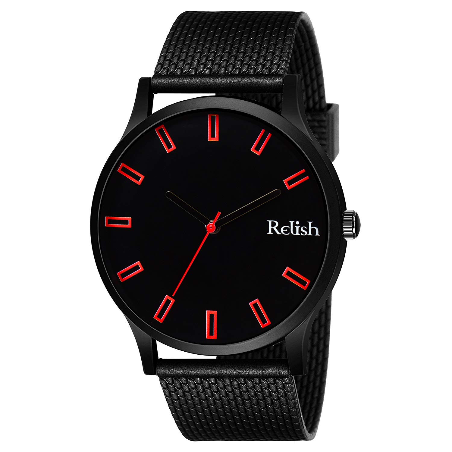 Relish Analogue Black Dial Mens & Boys Watch (RE-BB1012W) (B07QKVS4RR) Amazon Price History, Amazon Price Tracker