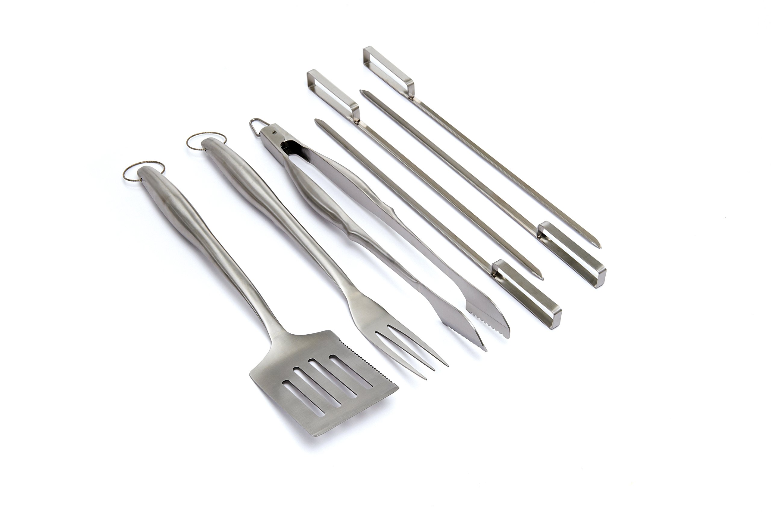 Amazon.co.jp: GrillPro 40525 7ピースオールステンレススチールツール