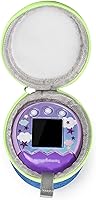 Vista 3 de Estuche de transporte Bolsa de almacenamiento Proteger Funda compatible con Tamagotchi Pix Virtual Pet Game Machine (azul)