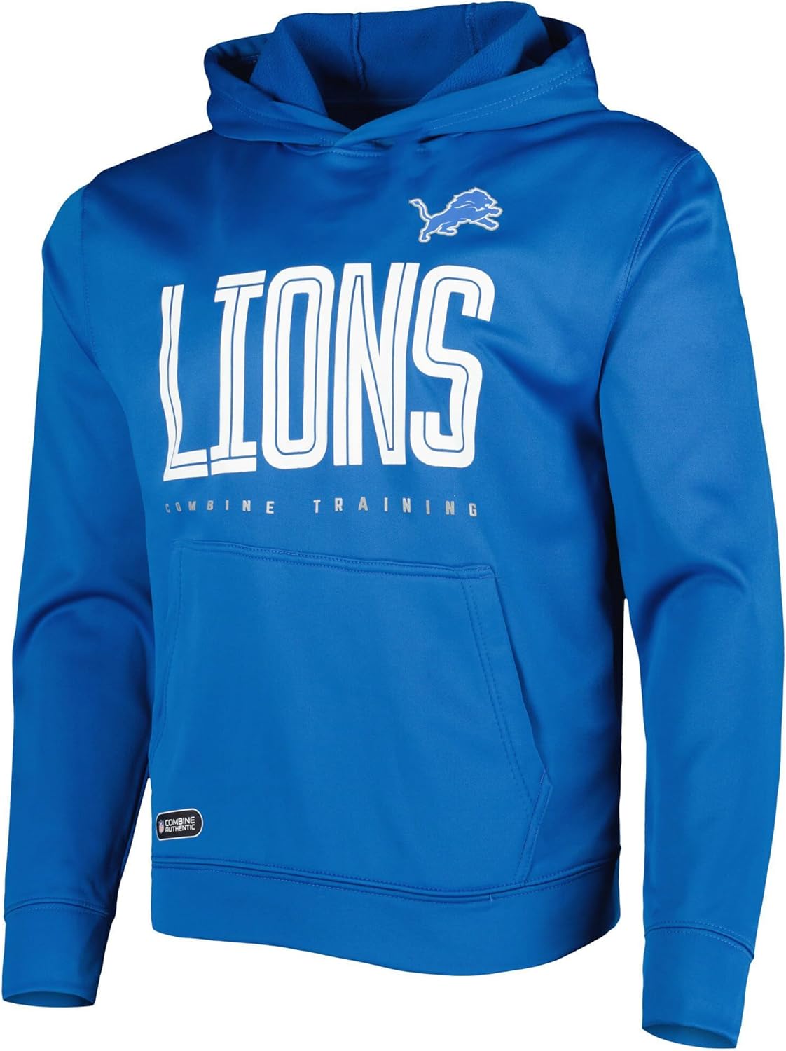 Outerstuff NFL Kids Youth 8-20 Offically Licened Huddle Up Team Color Performance Primary Logo Pullover Hoodie