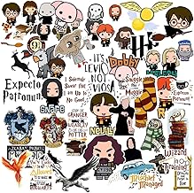 Zesta Aesthetic Stickers for Laptop/Waterproof Anime Decal for Books/Vinyl Sticker for Fridge/Easy to Use Korean Car Sticker Kawaii Cute Stickers (HP)