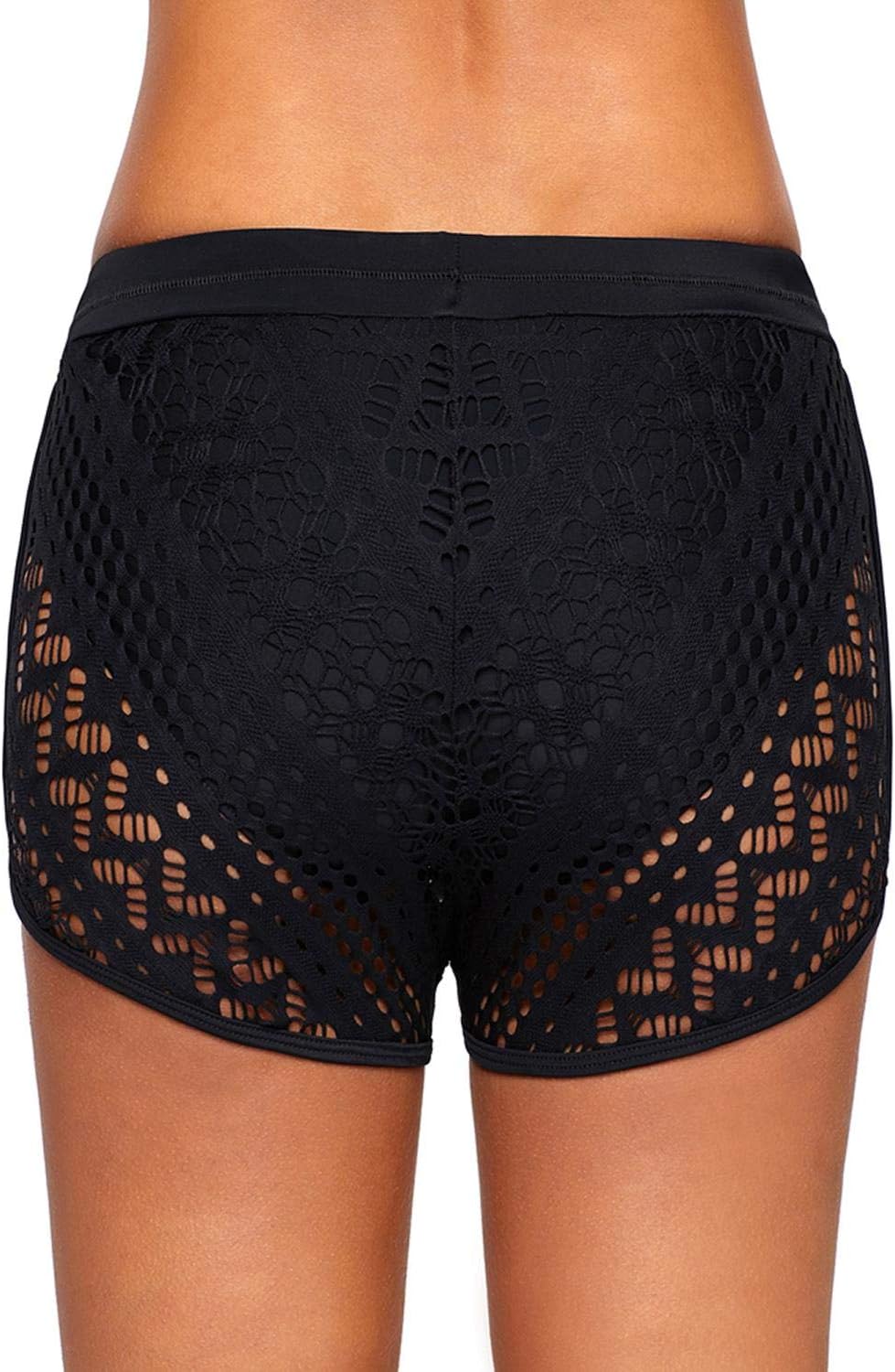 Lopie Women Board Shorts Bikini Bottom Swimsuit Skort Swimdress - Image 4