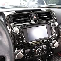 Vista 6 de Voodonala Cubierta de panel de navegación para consola central 4Runner Cubierta interior antiscrach antipolvo para Toyota 4Runner 2010-2019