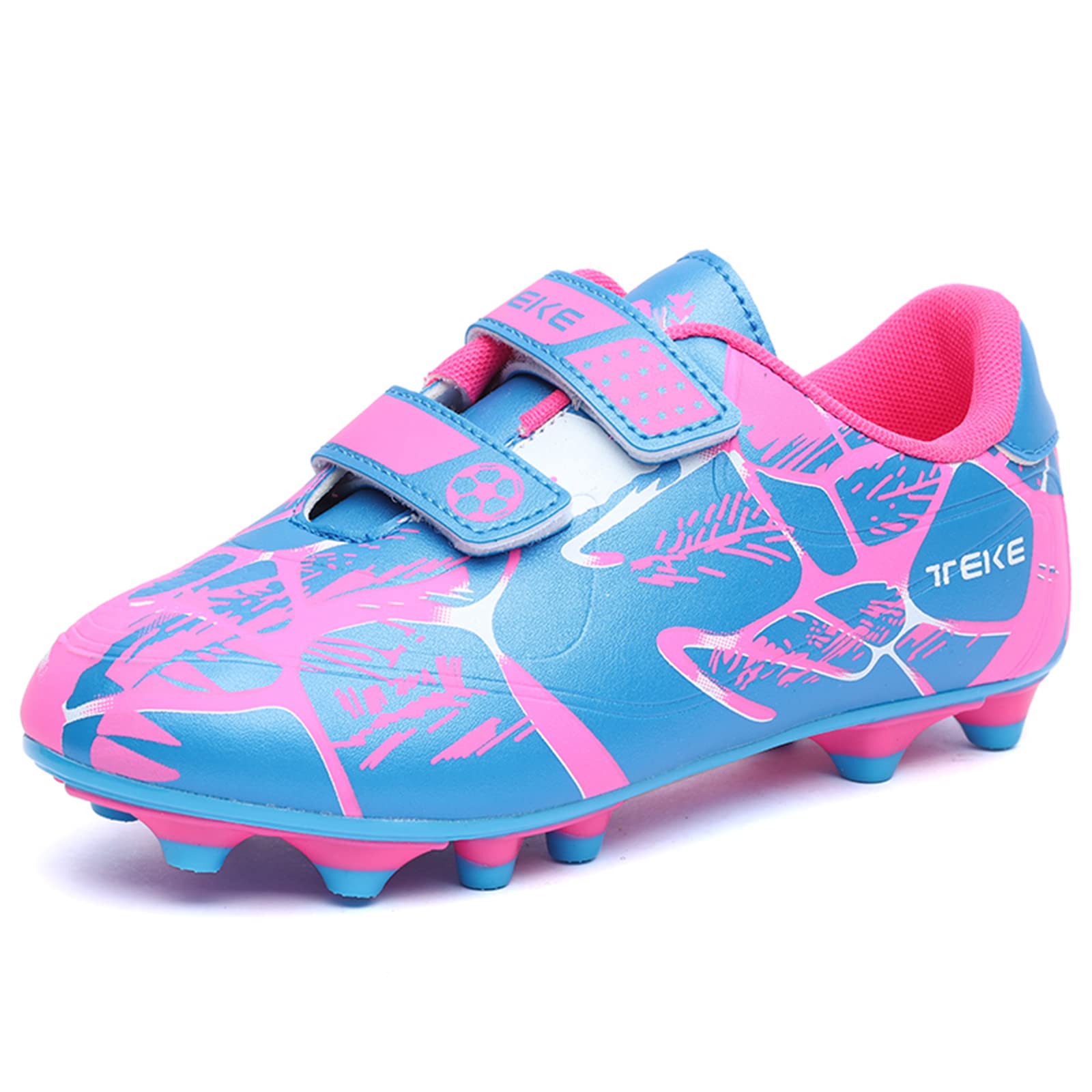 HananiBoys Football Boots Shoes Kids Girls FG/AG Soccer Athletics Training Sport Running Shoes Profession Competition Teenager Indoor Outdoor Cleats Sneakers for Unisex