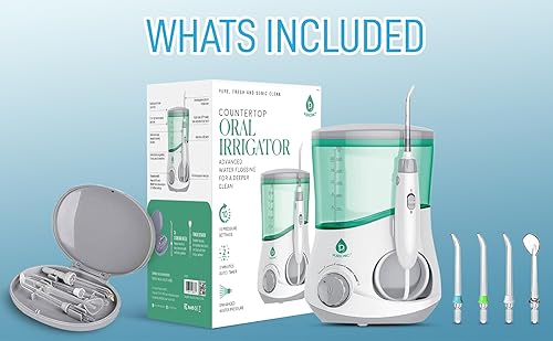 Miniatura 5 de Pursonic Irrigador oral profesional OI-200 con 3 boquillas y raspador de lengua
