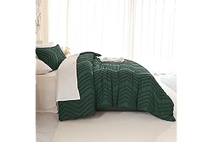 Queen Comforter in Litanika Emerald Charm