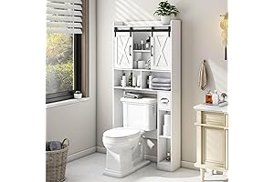 Over The Toilet Storage Cabinet: The Bathroom Space Saver Solution