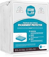 Vista 1 de L' Cozee - Protector de colchón impermeable a prueba de insectos con cremallera, protector de colchón – Protección completa contra insectos – Bed