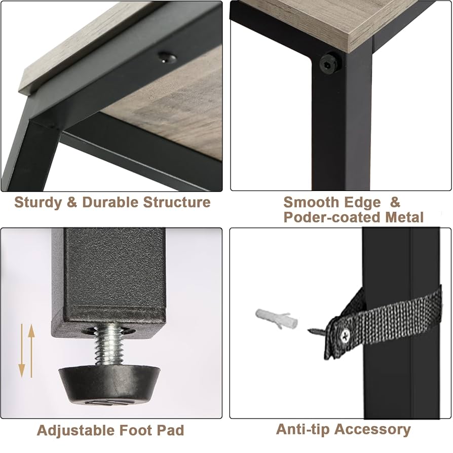 Amazon.com: Timberer Narrow Console Table, 39.4” Sofa Table