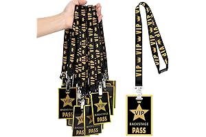 Perkoop Vip Pass Lanyard for Backstage Concert Event